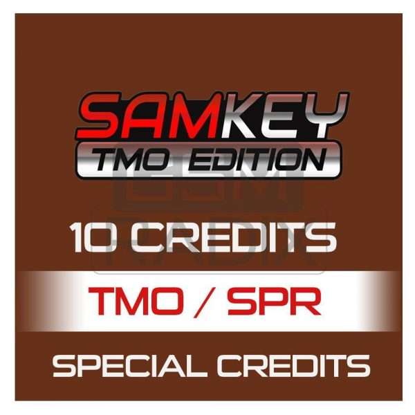 SamKey TMO / SPR Special Credits - 10 Credits