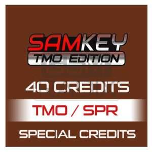 SamKey TMO / SPR Special Credits - 40 Credits