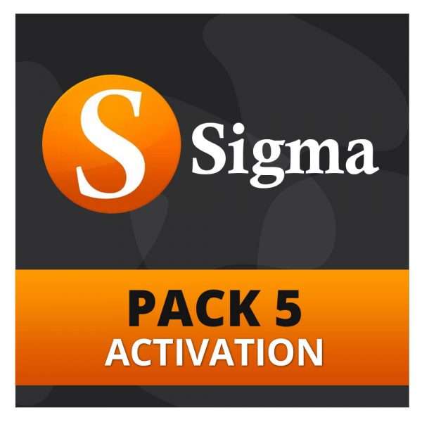 Sigma Pack 5 Activation