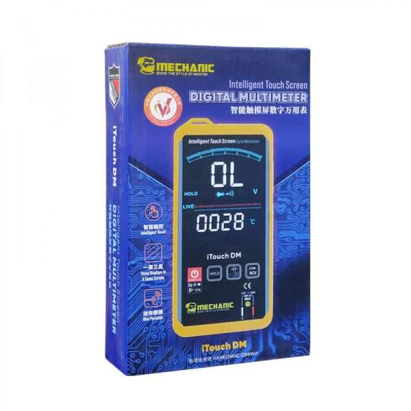 Mechanic iTouch DM Intelligent Touch Screen Digital Multimeter - Image 3