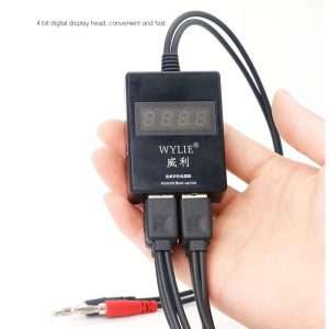 wylie 26 in 1 DC Power Supply Current Boot Up Test Cable for IPhone6 to 11 pro max ALL Android Phones Support