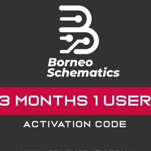 Borneo Schematics 1 User (3 Months) Activation Code