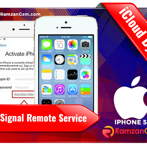 iPhone 5s iCloud Bypass with signal
