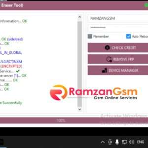 Xiaomi Auth Frp Eraser Tool 10 Credit Pack