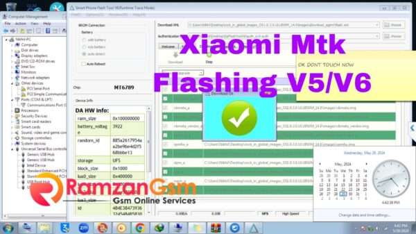 xiaomi poco v5/v6 Auth flashing